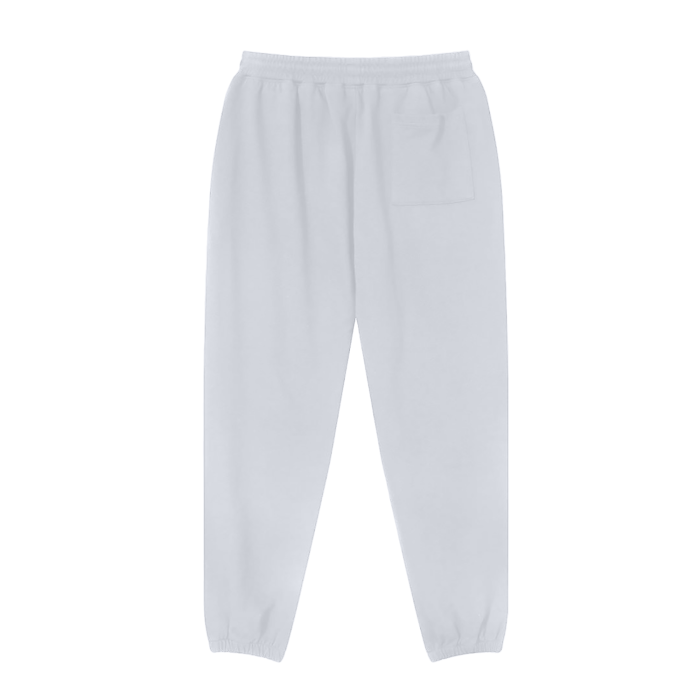 White Blank Hoop Sweatpants